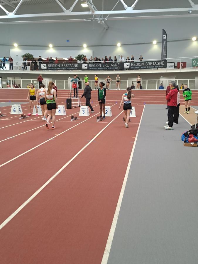 Régionaux Minimes salle Saint Brieuc