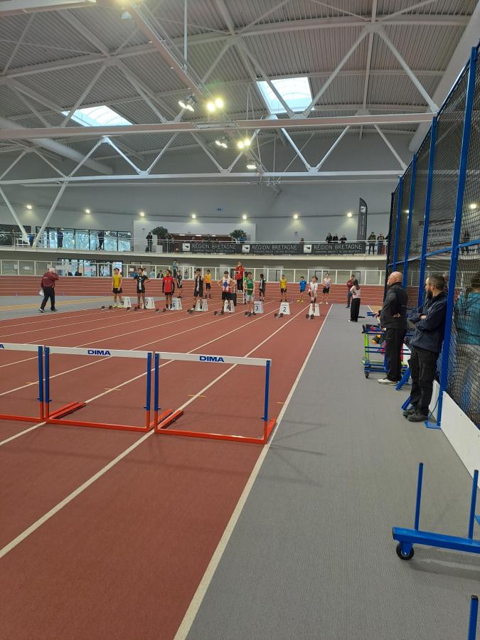 Régionaux Minimes salle Saint Brieuc